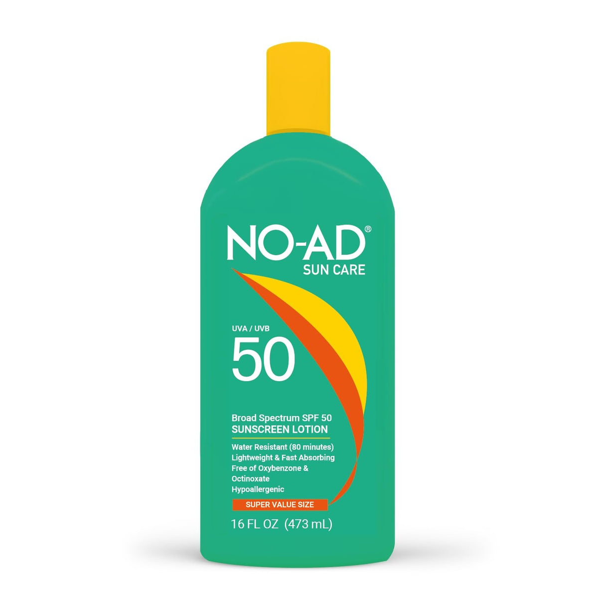 SPF 50 Water-Resistant Sunscreen Lotion with Vitamin E & Aloe - Broad Spectrum Protection