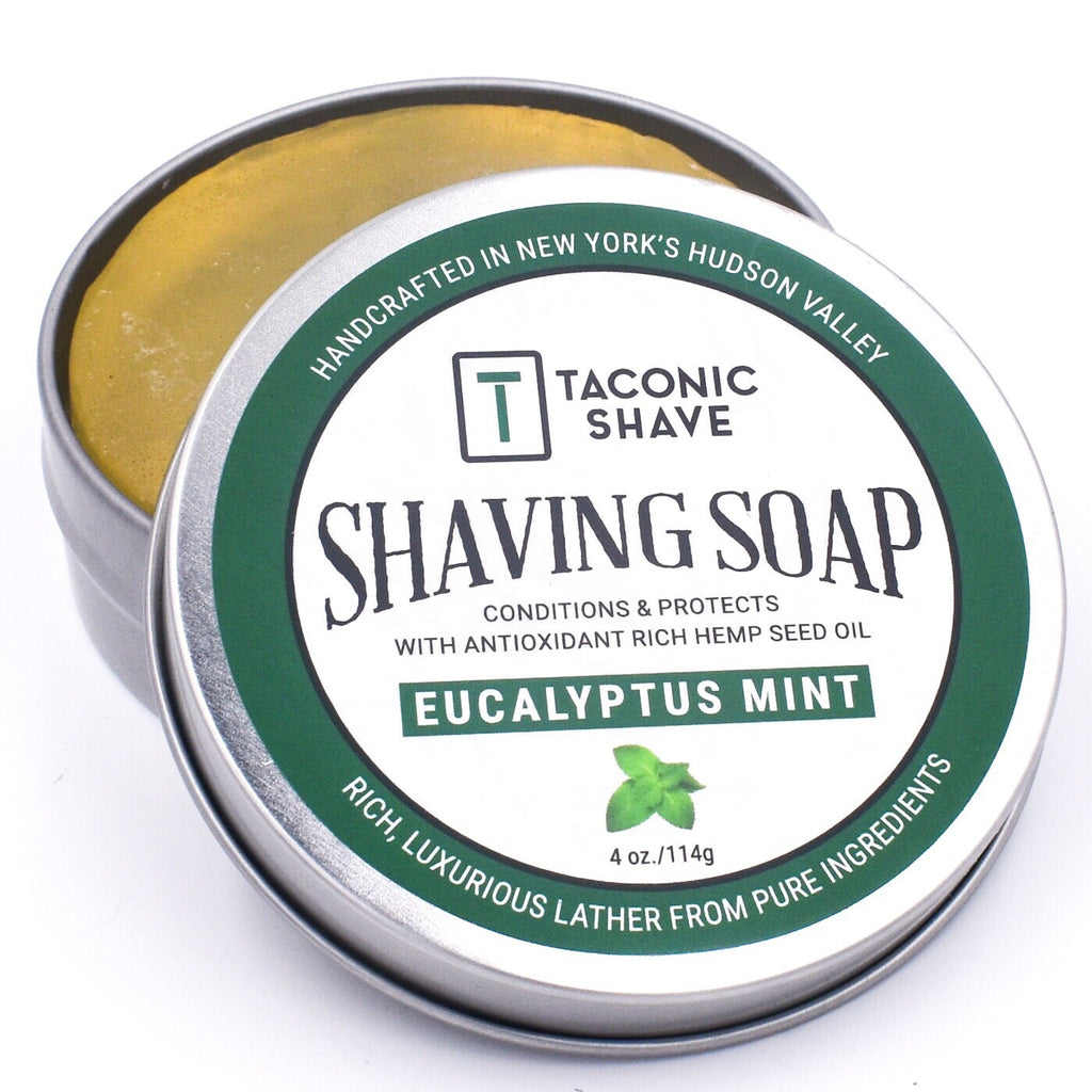 Handcrafted Shaving Soap 3 Pack - Large 4 oz Pucks with Natural Oils