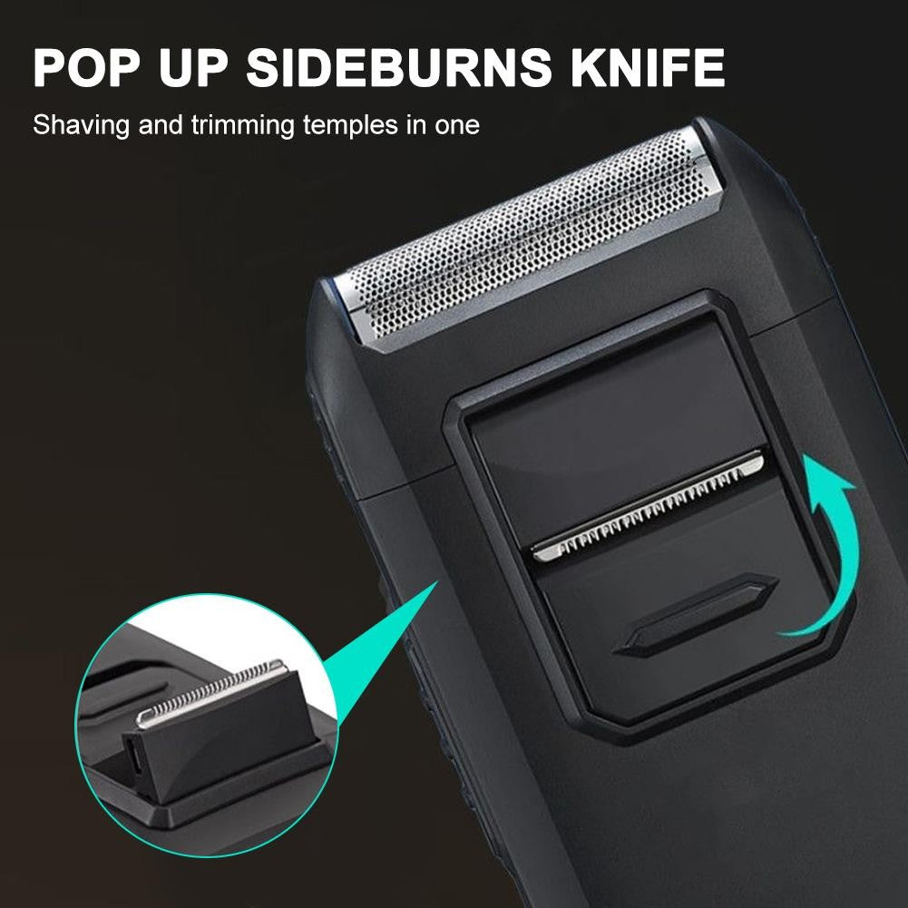 Professional Men’s Hair Clipper & Trimmer Kit - USB Rechargeable Grooming Set