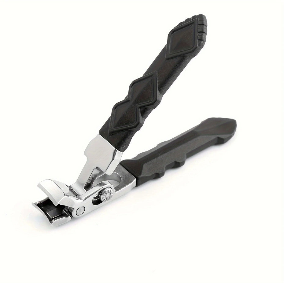 Professional Stainless Steel Toenail Clippers for Seniors Wide Jaw Design