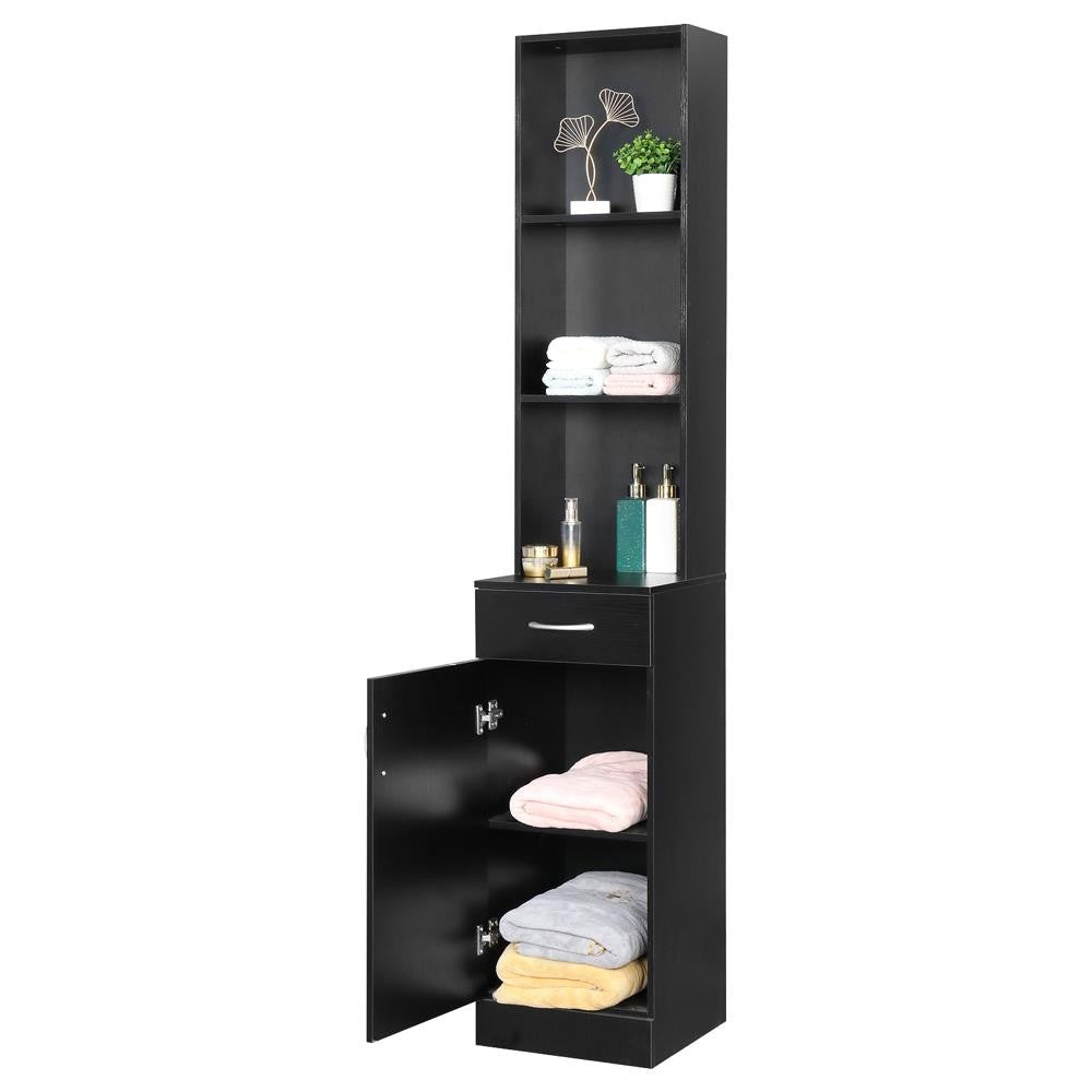 Wall Mount Hair Styling Station Cabinet for Salon & Barber Shop