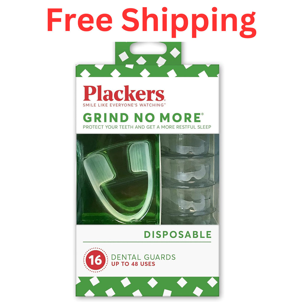 Disposable Night Guard for Teeth Grinding - 16 Pack, BPA Free, Ready to Wear