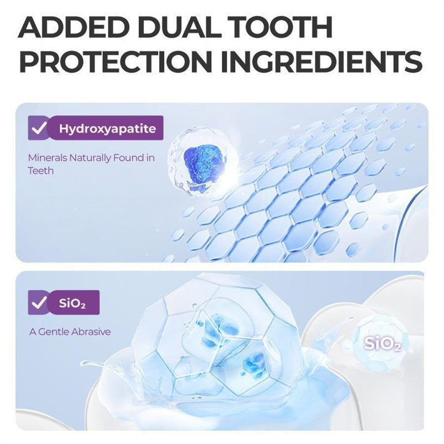 Natural Toothpaste for Tooth Decay Sensitivity & Whitening - 2 Pack