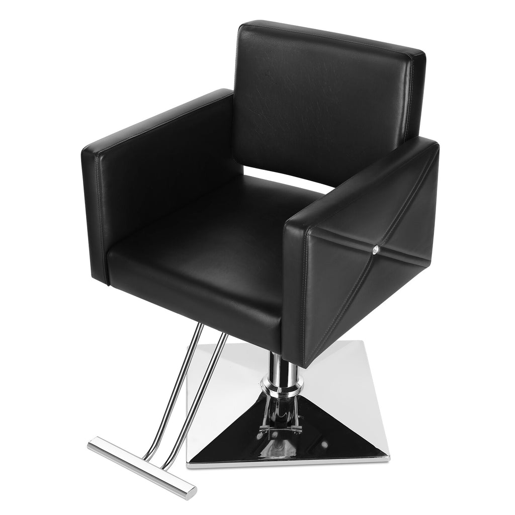 Hydraulic Barber Chair for Salon Spa Hair Styling Equipment - Black