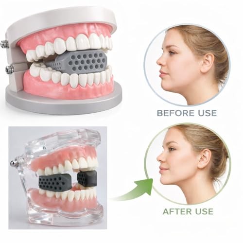 Double Chin Reducer Jaw Exerciser for Facial Toning & Jawline Shaping
