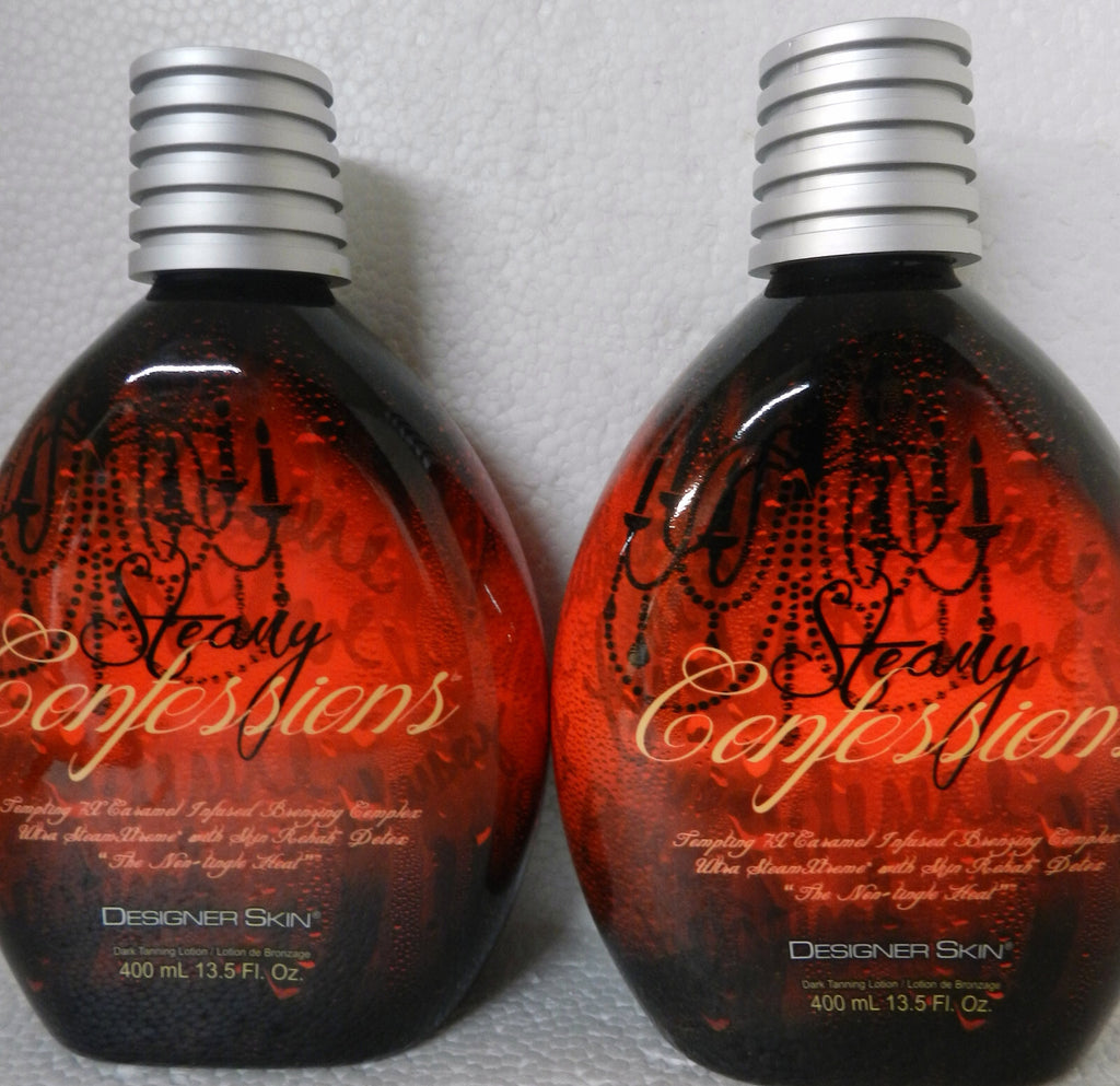 Steamy Confessions 7X Warm Bronzer Tanning Lotion - Designer Skin