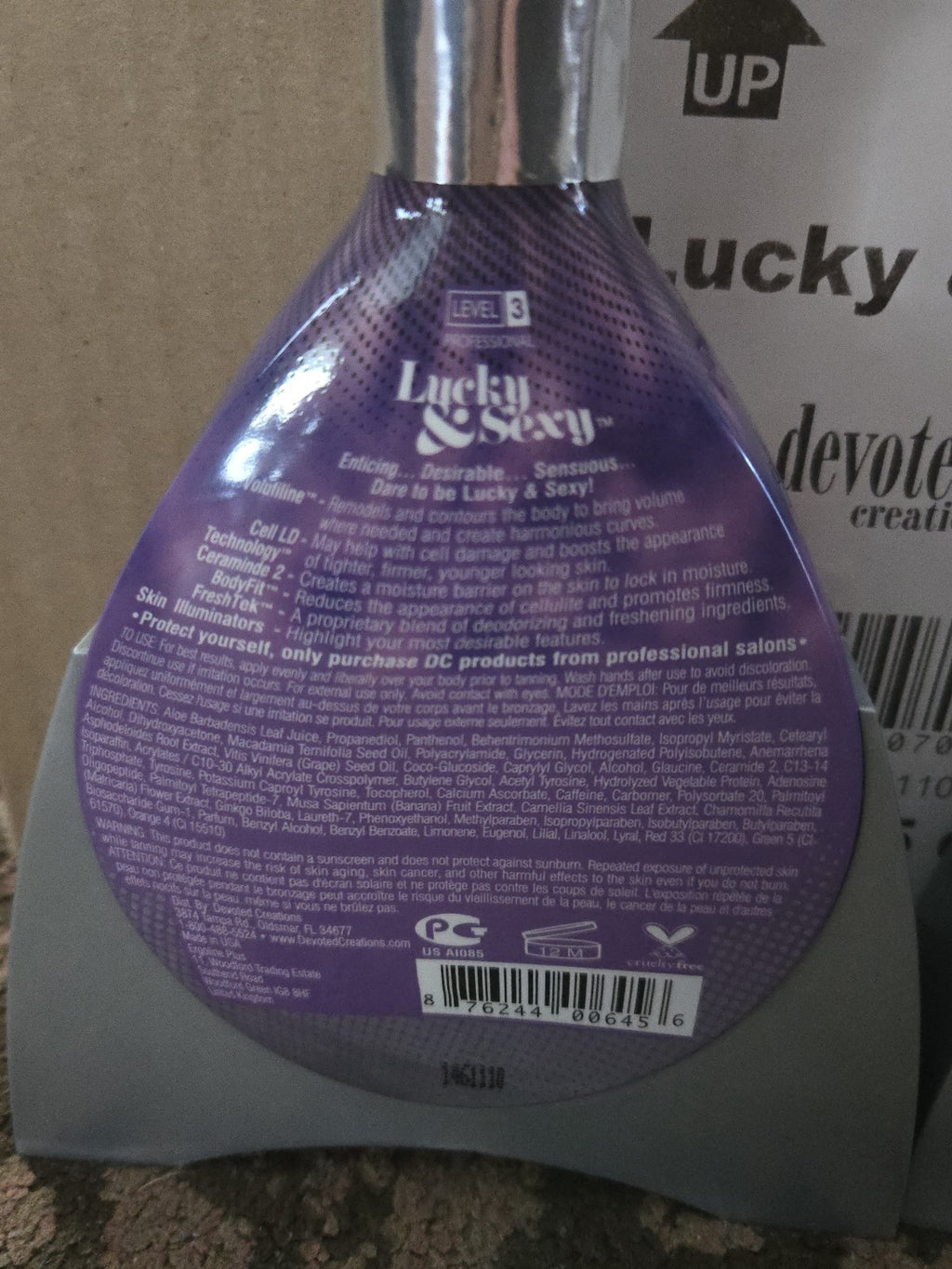 Lucky & Sexy Cashmere Bronzer Tanning Lotion - Pack of 2