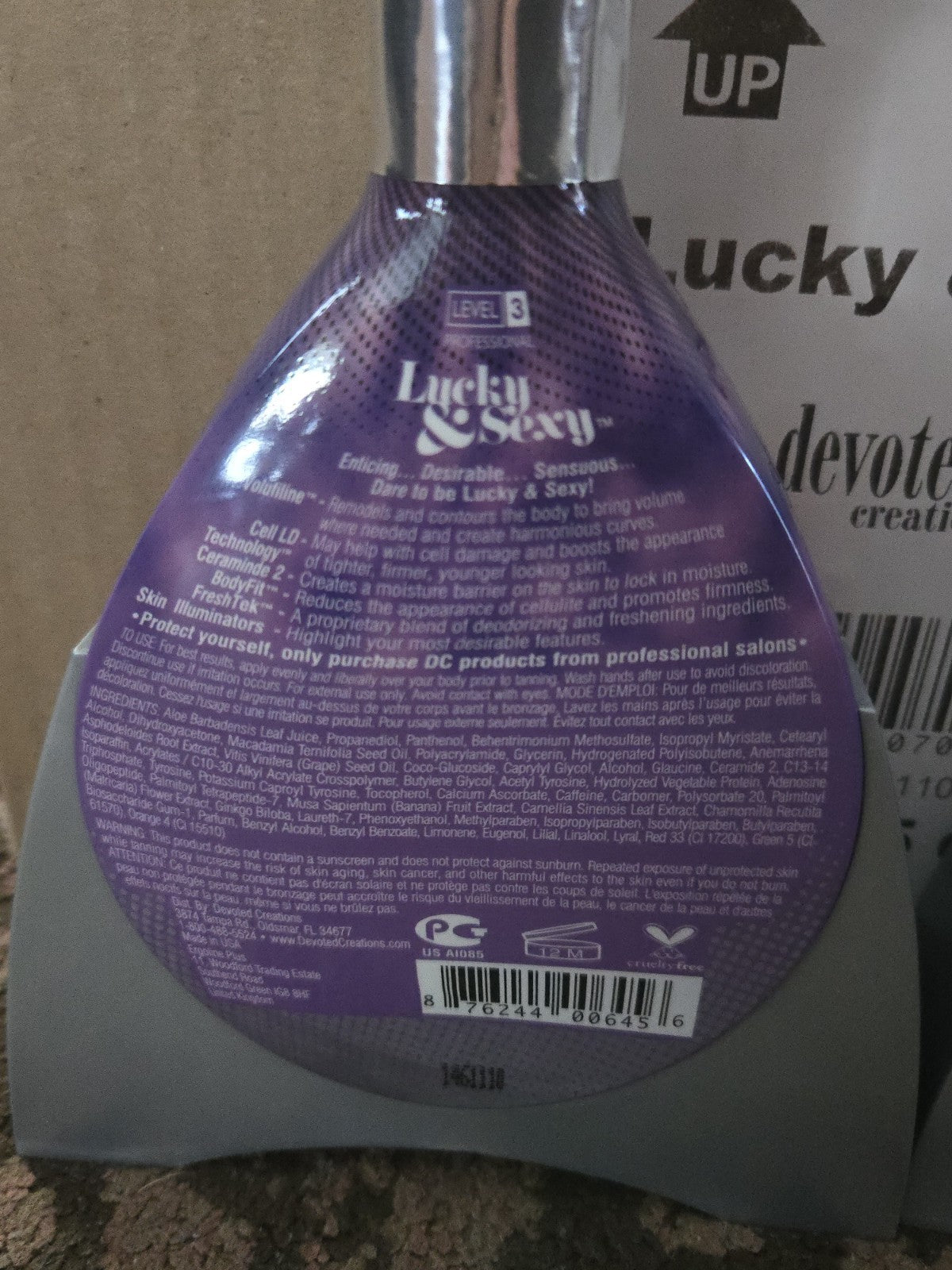 Lucky & Sexy Cashmere Bronzer Tanning Lotion - Pack of 2
