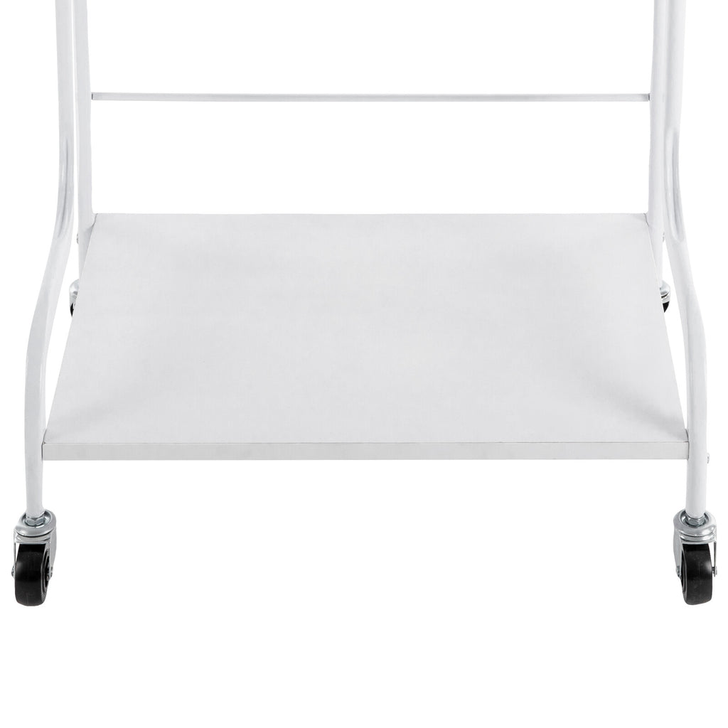 Indoor Foot Spa Trolley Cart with 4 Wheels - Salon Nail & Foot Bath Organizer
