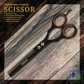 Professional Hair Cutting Scissors 6.5" Thinning & Grooming Shears German Steel