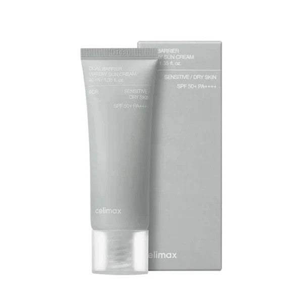 Dual Barrier Watery Sun Cream SPF50+ PA++++ 40ml - Light, Hydrating Sunscreen