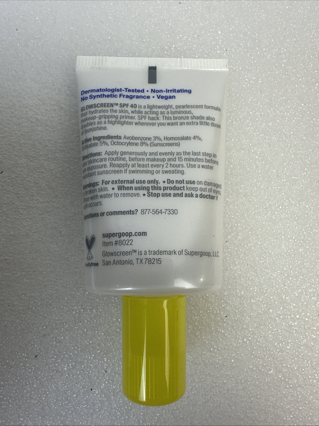 Supergoop! Glow Screen SPF 40 Sunscreen - 0.68 oz Sealed, No Box