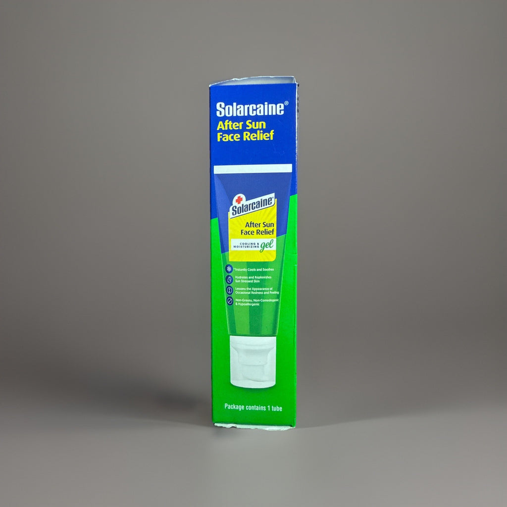 Solarcaine After Sun Face Relief Gel - Cooling & Hydrating 1.5oz - Pack of 2
