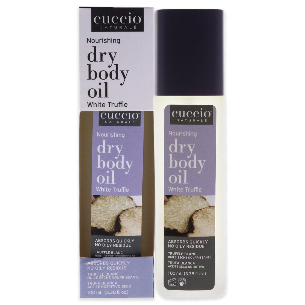 Unisex White Truffle Dry Body Oil - Nourishing Hydrating Skin Care - 3.38 oz