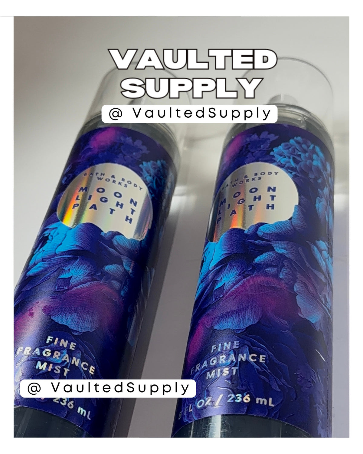 Bath & Body Works Moonlight Path Fragrance Body Mist 8 Oz 2-Pack