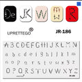 Nail Stamping Plate JR-186 Nature Inspired Font for Nail Art