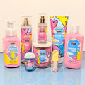 Bath & Body Works Peeps Marshmallow Vanilla Body Care Set - Mist, Body Wash, Lotion, Hand Sanitizer, & Candle