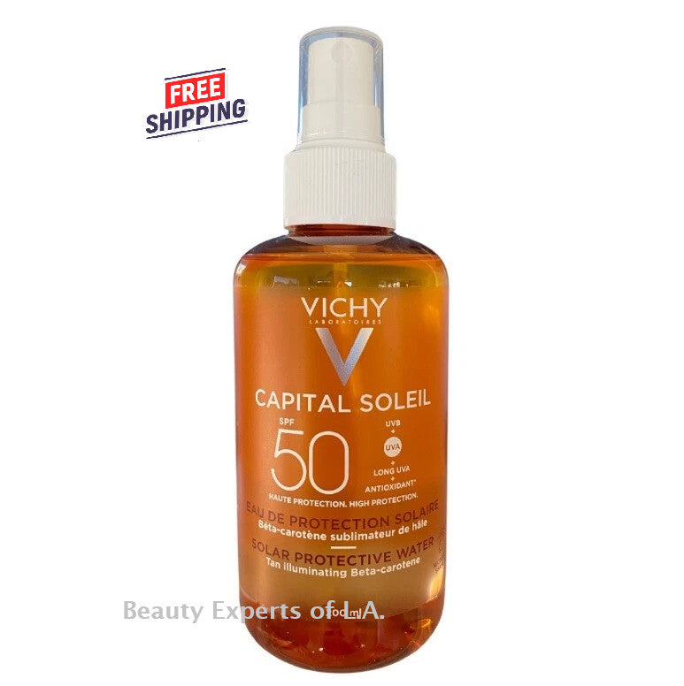SPF 50 Water Sunscreen with Tanning Boost - Sensitive Skin 200ml