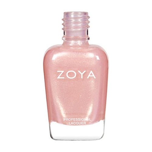 Zoya Bebe Nail Polish - Medium Pink with Shimmer and Glitter, 0.5 fl oz