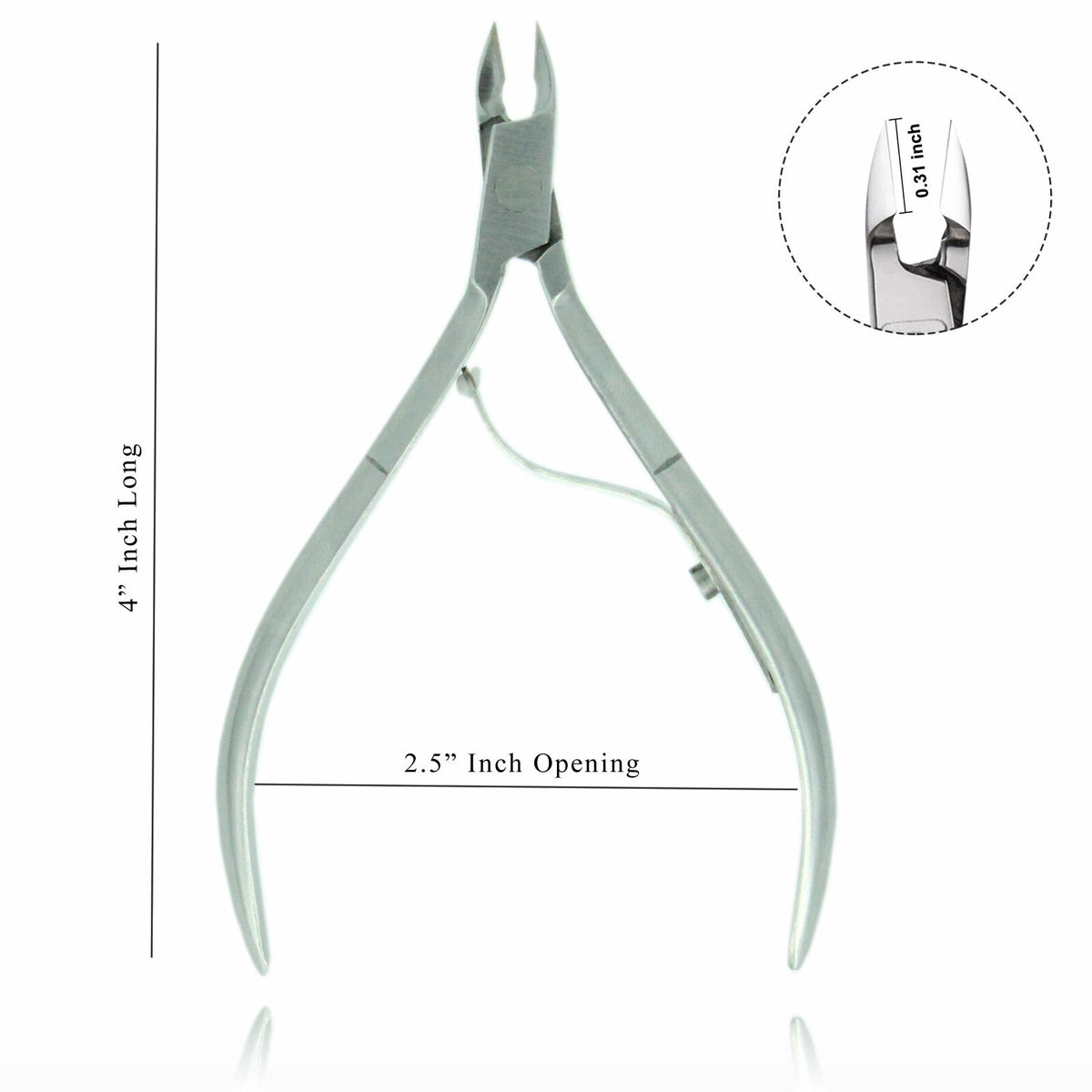 High Quality Stainless Steel Nail Cuticle Nippers - Precise Manicure Tool