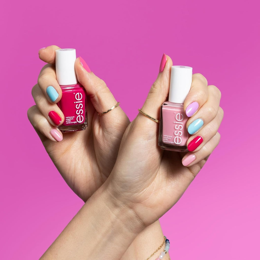 Watermelon Nail Polish - Long-Lasting, High-Gloss Essie Nail Lacquer 0.46 oz