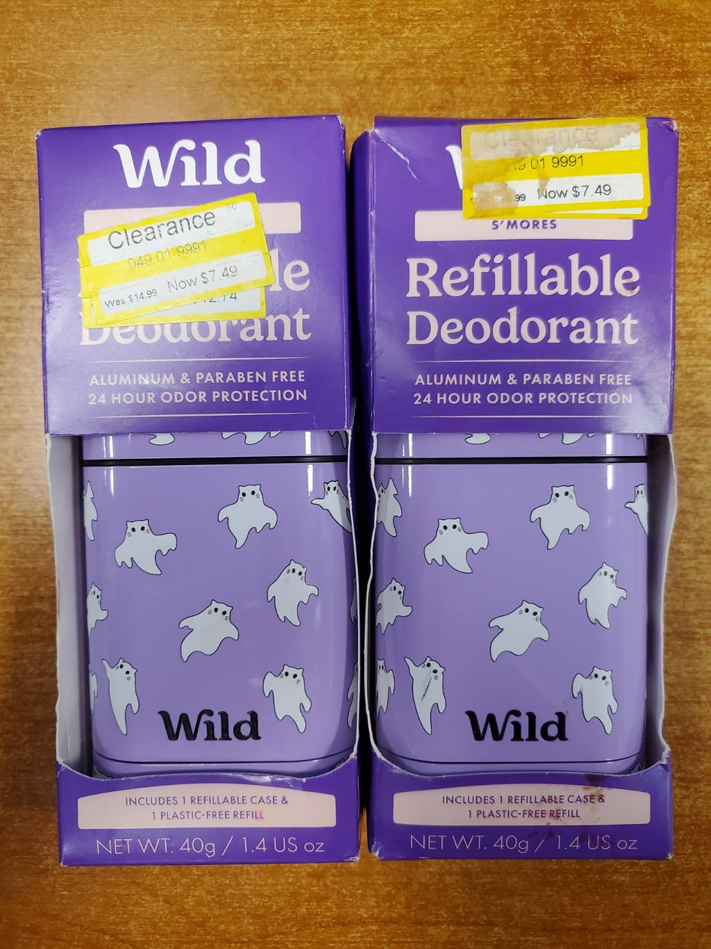 Refillable Deodorant Kit with S'mores Scent - Natural, Aluminum-Free, Vegan