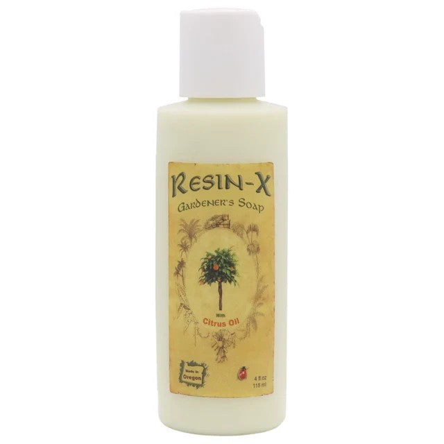 Resin-X Gardener's Resin & Sap Remover - 4 Oz Citrus Hand & Tool Cleaner