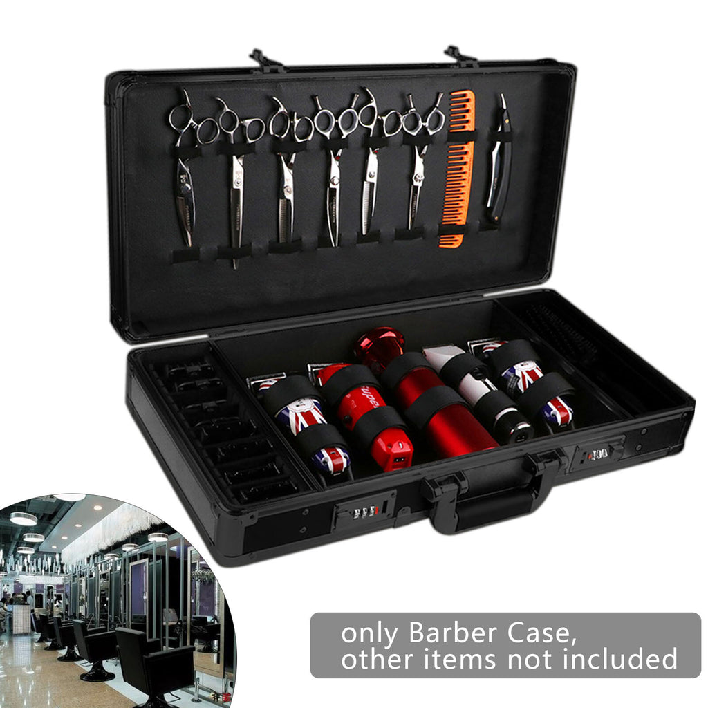Professional Barber Organizer Case for Clippers and Styling Tools