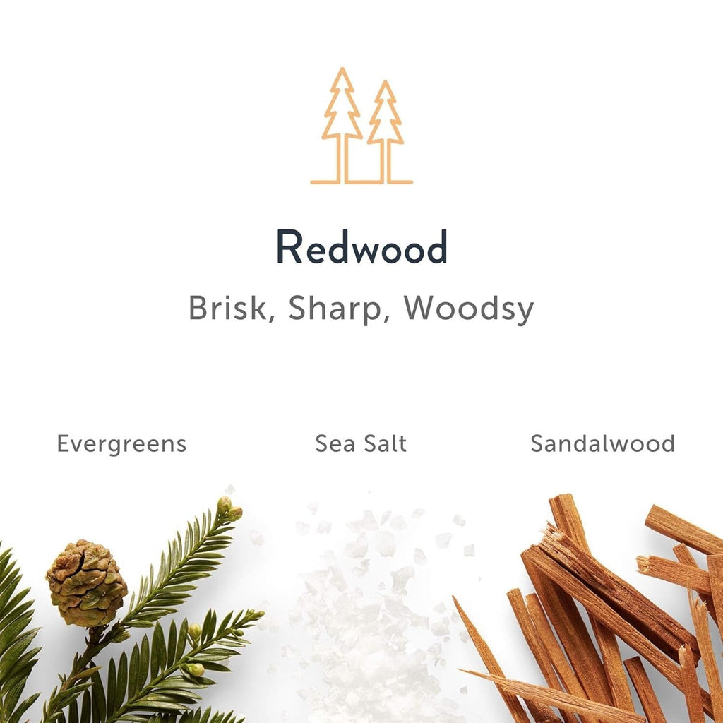 Men's Sensitive Skin Redwood Scent Antiperspirant Deodorant 3 Pack
