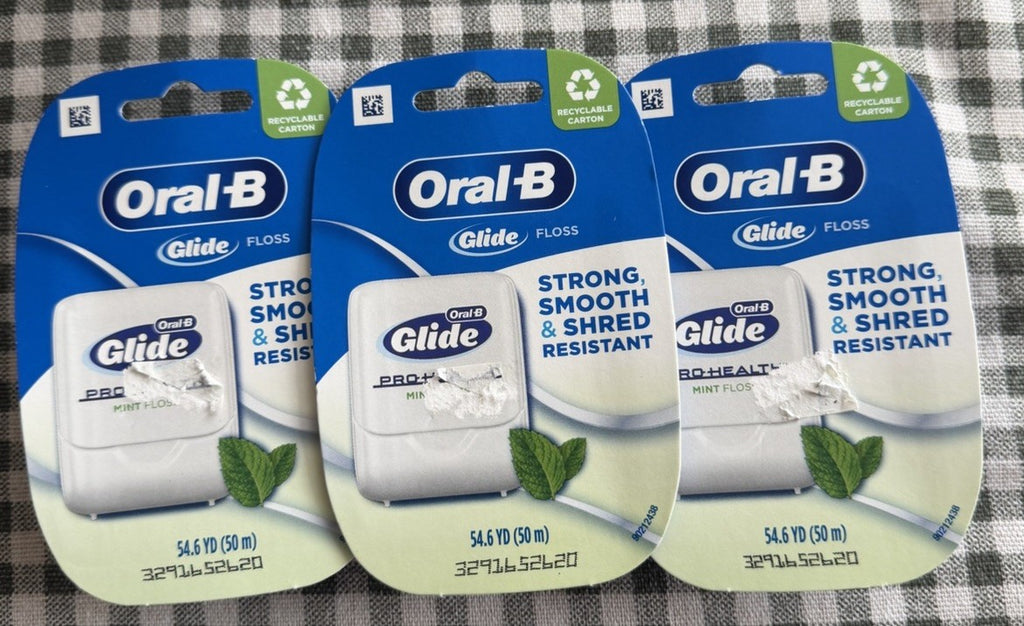 Oral-B Dental Floss Mint Flavor 54.6 Yards Original Discontinued X3