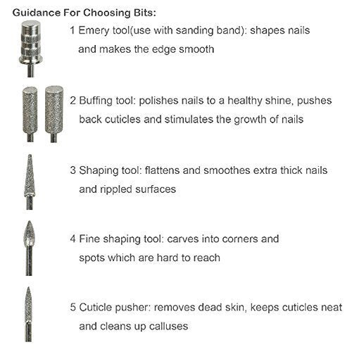 Professional Nail Drill for Thick Toenails & Acrylic Manicure - Portable Electric Grinder