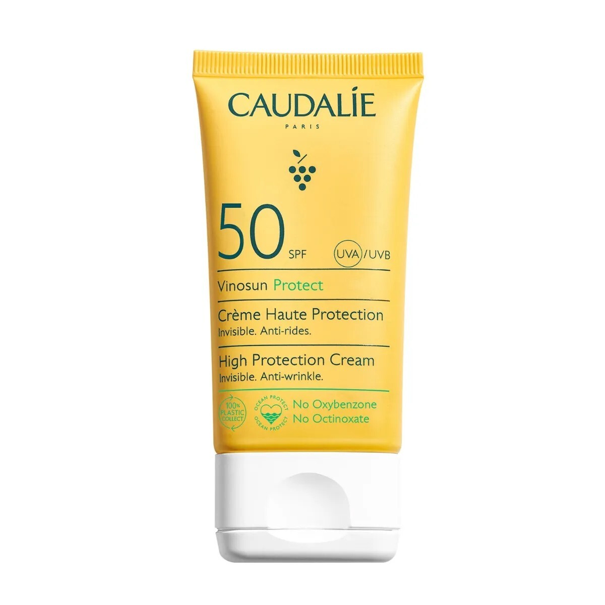 SPF50 Sunscreen with Natural Antioxidants - Biodegradable, Non-Toxic, 50ml