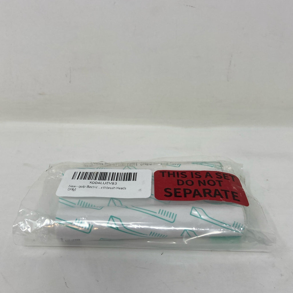 Electric Toothbrush Replacement Heads 3-Pack - White & Gray