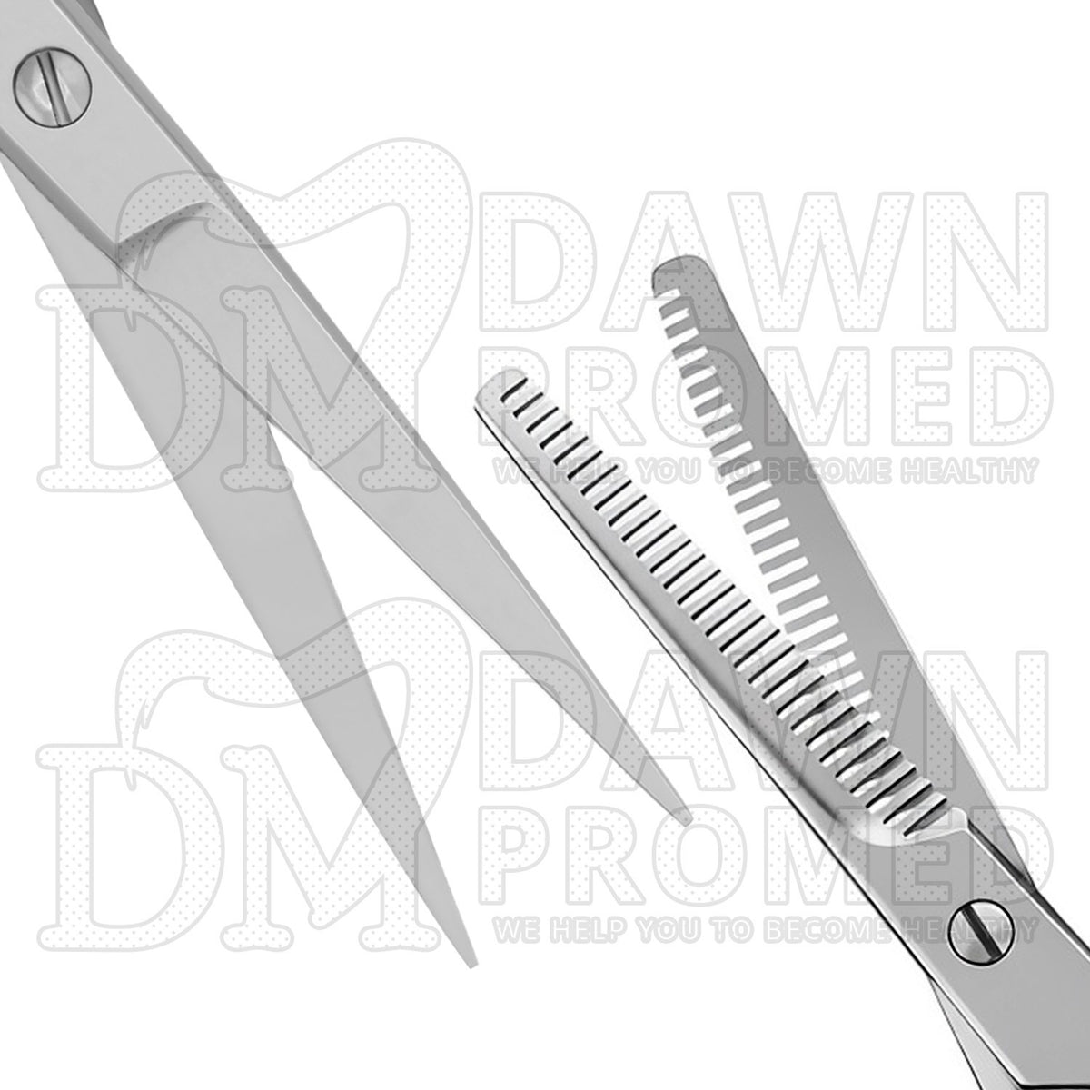 Pet Grooming Thinning & Hair Cutting Scissors Set - Stainless Steel