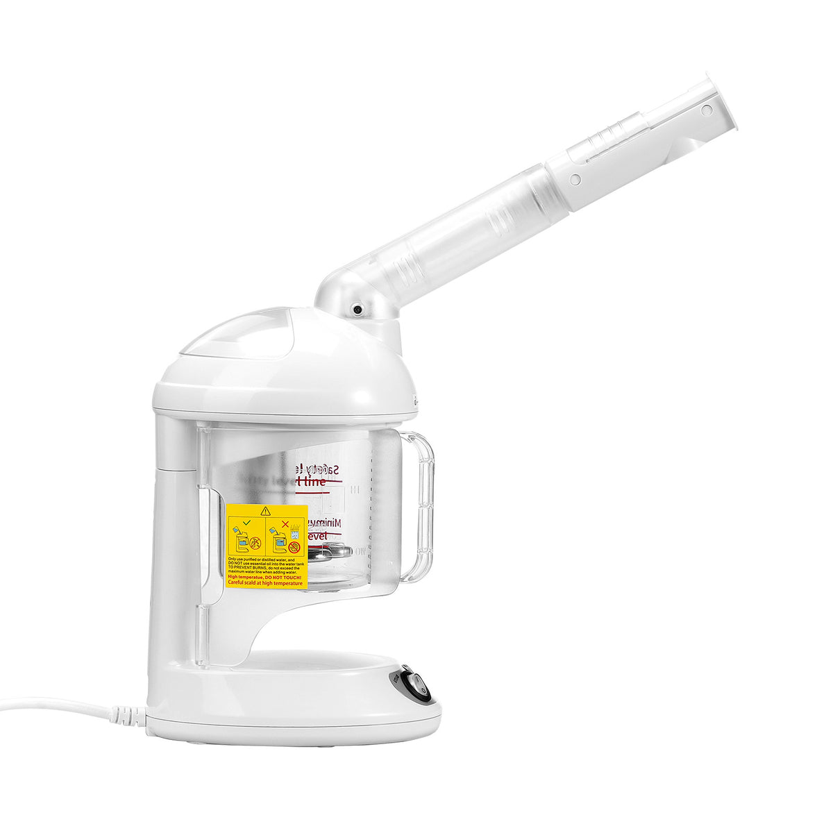 2-in-1 Hair & Facial Steamer with Bonnet Hood - Professional & Home Use