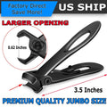 Extra Large Heavy Duty Stainless Nail Clippers for Thick Nails - Professional Pedicure Tool