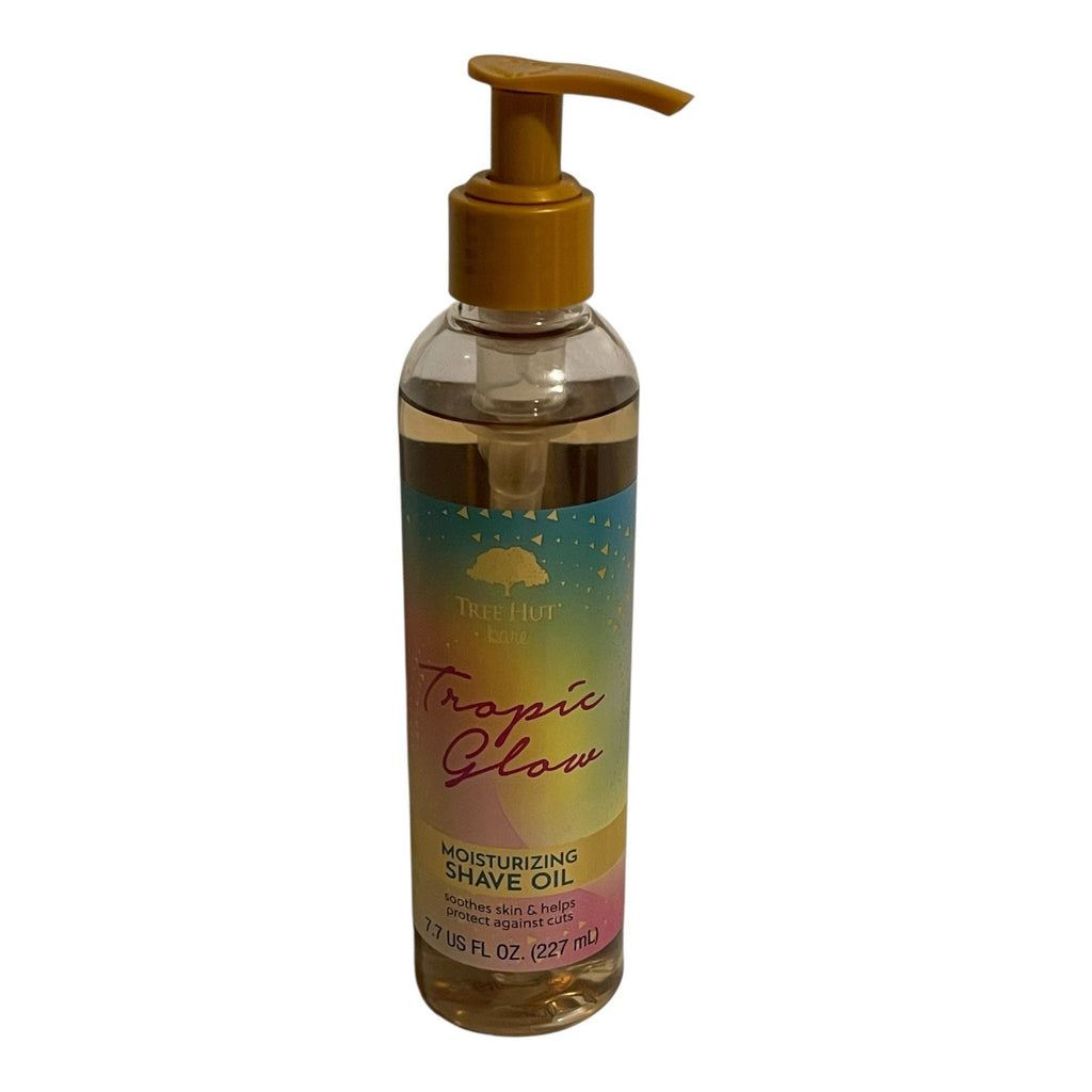 Moisturizing Shave Oil with Pump Bottle - Tree Hut Bare Tropic Glow 7.7 oz