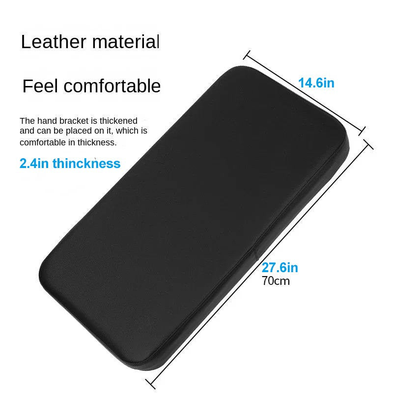 Height-Adjustable Tattoo Armrest Stand with Large Panel and Stable Base