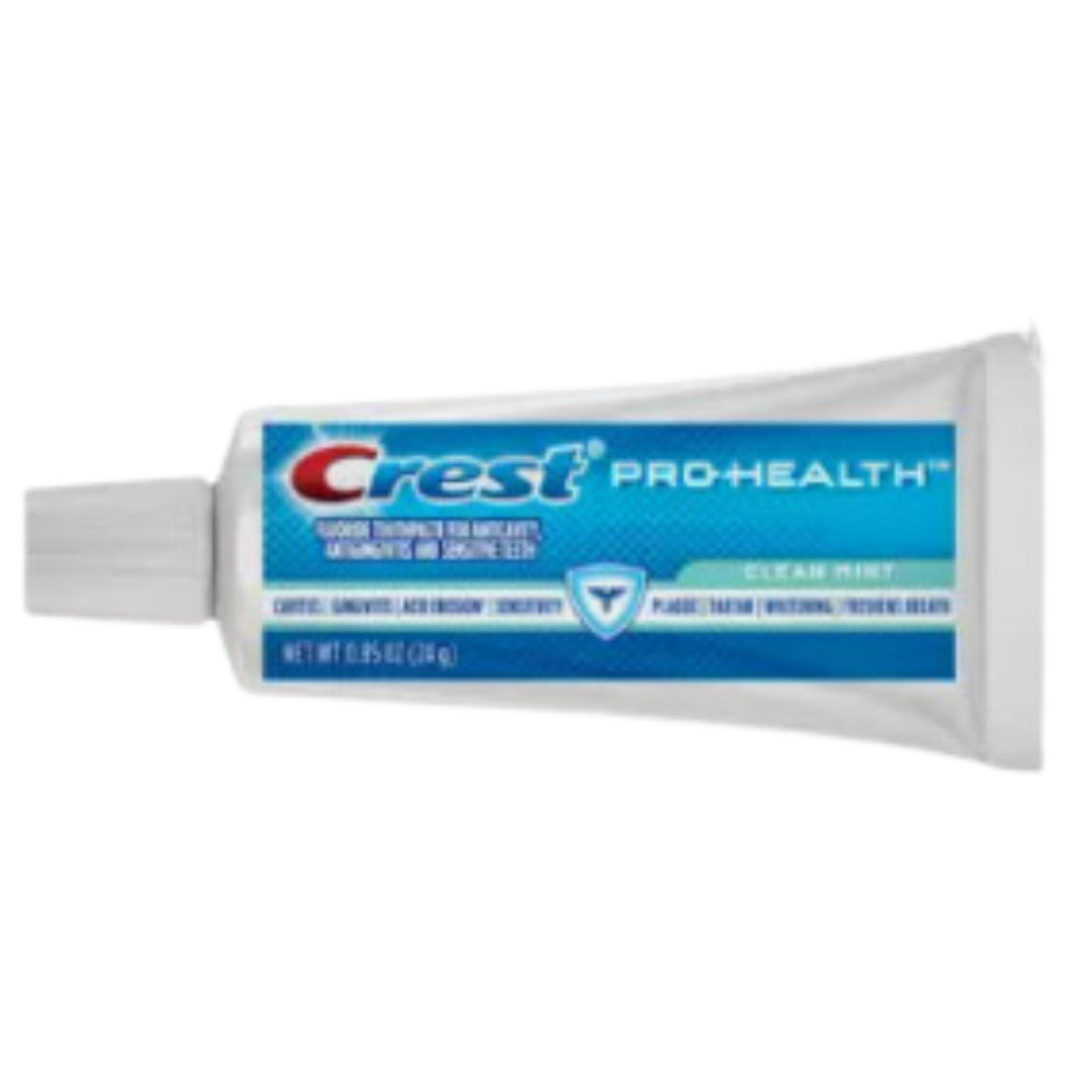 72-Pack Travel Size Crest Pro-Health Mint Toothpaste 0.85 oz - Bulk Oral Care