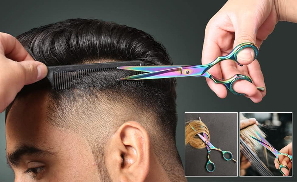 Professional 6-Inch Hair Cutting Scissors - Japanese Stainless Steel Razor Edge