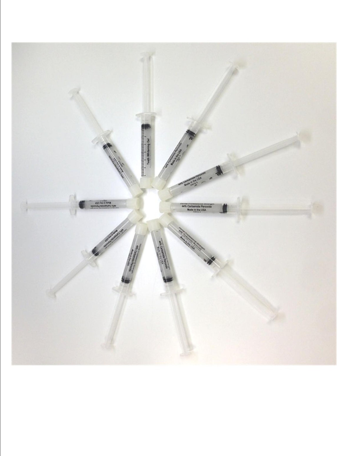 45% Dental Grade Gel Kit with LED Light & Syringes