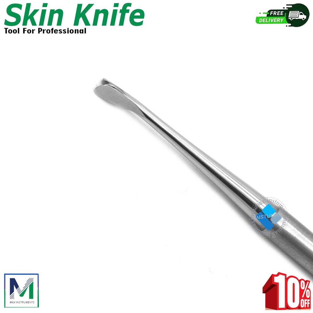 Stainless Steel Cuticle Pusher & Trimmer for Manicure & Pedicure - Nail Care Tool