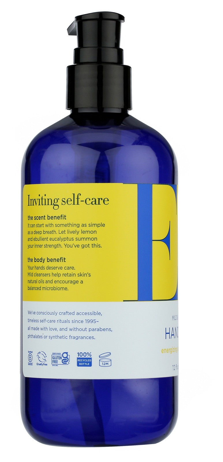 Energizing Lemon Eucalyptus Hand Soap - 12 Oz, 3 Pack