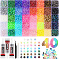 Resin Jelly Rhinestones Bedazzling Kit - 50,000 Pieces, 3mm