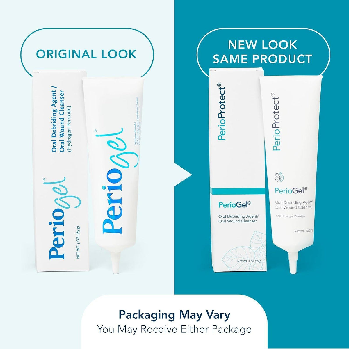 Periodontal Gel for Teeth & Gum Care - 3 Oz Oral Hygiene Support