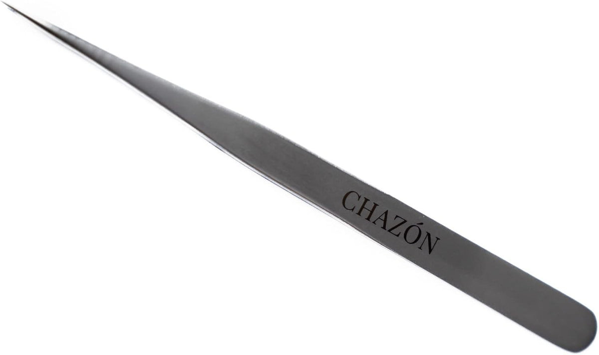 Stainless Steel Precision Tweezers for Eyebrows & Ingrown Hair Removal