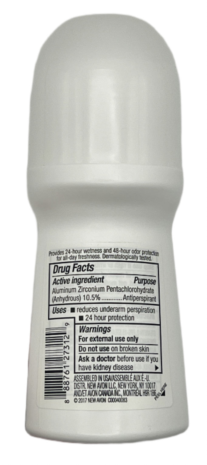 Avon Skin So Soft Soft & Sensual Roll-On Antiperspirant Deodorant 2.6oz Pack of 12