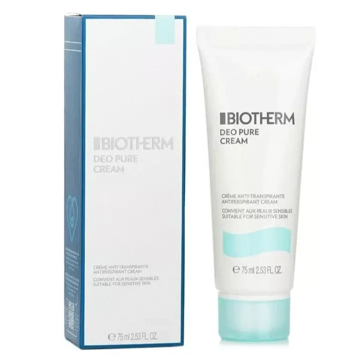 Antiperspirant Cream for Sensitive Skin - Long-Lasting, 75ml, 2 Pack