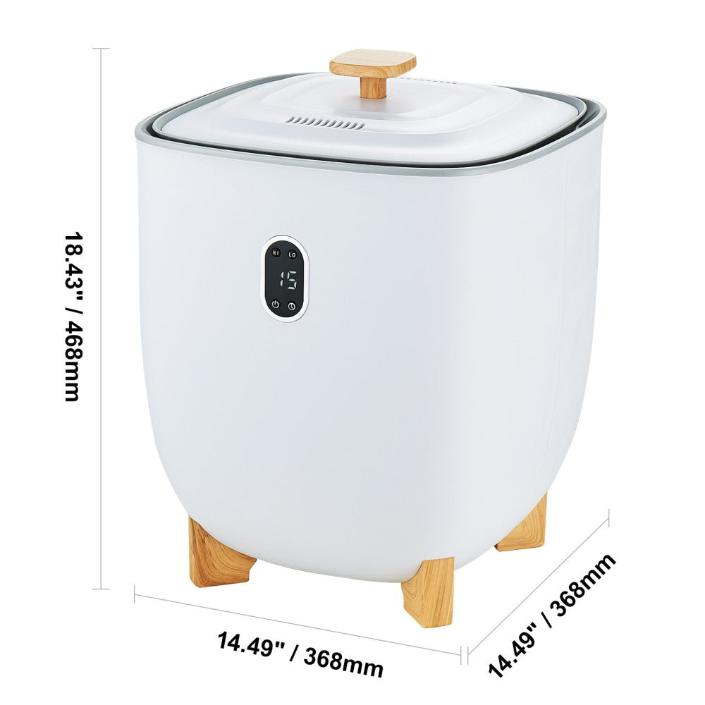 25L Towel Warmer Bucket with Auto Shut-Off & Fragrance Feature