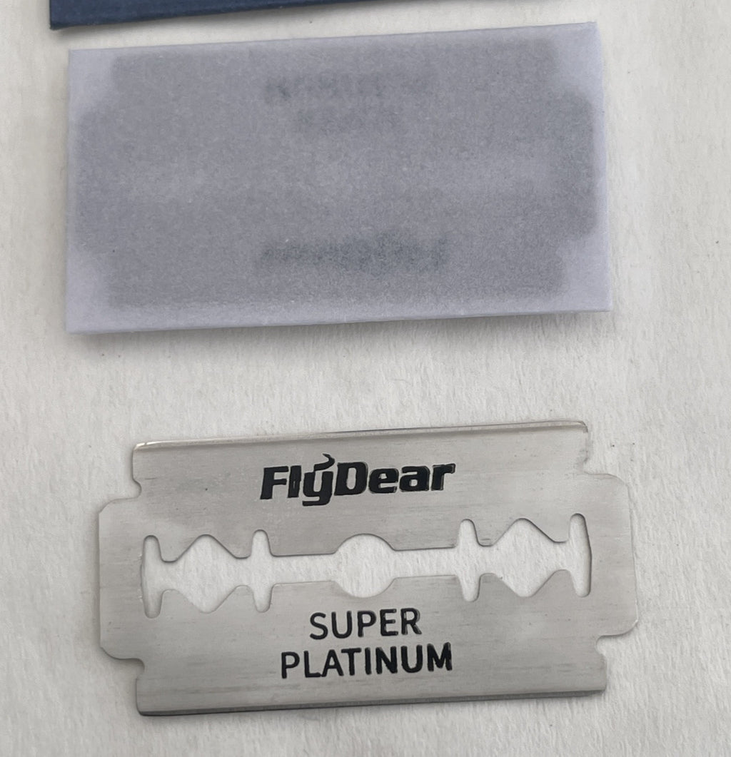 Double Edge Razor Blades - 100 Pack Stainless Steel Safety Blades for Shaving